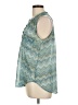 American Dream 100% Polyester Teal Blue Sleeveless Blouse Size L - photo 5