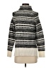 Talbots Fair Isle Black Gray Turtleneck Sweater Size XS - photo 1