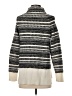 Talbots Fair Isle Black Gray Turtleneck Sweater Size XS - photo 2