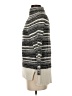 Talbots Fair Isle Black Gray Turtleneck Sweater Size XS - photo 5
