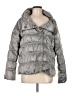 Eileen Fisher Metallic Gray Snow Jacket Size M - photo 1