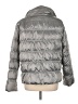 Eileen Fisher Metallic Gray Snow Jacket Size M - photo 2
