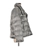 Eileen Fisher Metallic Gray Snow Jacket Size M - photo 4