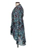 Torrid 100% Polyester Paisley Teal Casual Dress Size Lg Plus (0) - photo 5