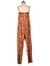 Xirena 100% Cotton Paisley Orange Tan Jumpsuit Size XS - photo 2