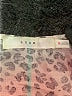 Lush 100% Rayon Animal Print Silver 3/4 Sleeve Blouse Size M - photo 7