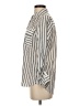 Express Stripes Ivory Long Sleeve Blouse Size XS - photo 5