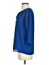 Everly 100% Polyester Blue 3/4 Sleeve Blouse Size S - photo 5