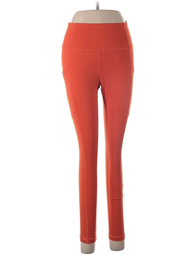 Pre-owned Assorted Brands Active Pants In Orange