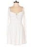 Hollister 100% Viscose White Romper Size XS - photo 1