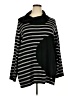 Debbie Morgan Stripes Black Pullover Sweater Size 3X - photo 1