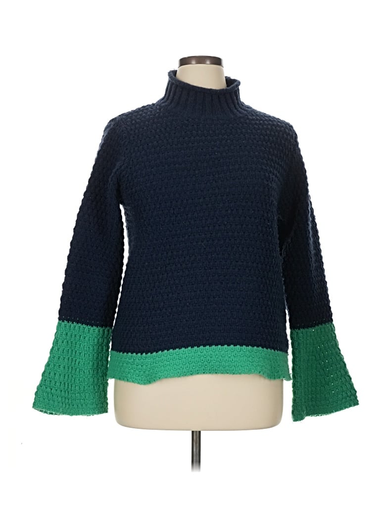 Pre-owned On Twelfth Turtleneck Sweater In Blue