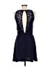 ASOS 100% Viscose Blue Cocktail Dress Size 8 - photo 2