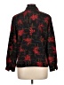 TanJay 100% Polyester Floral Black Long Sleeve Blouse Size 10 (petite) - photo 2