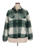 Michelle Mae 100% Polyester Plaid Green button down Size 2X - photo 1