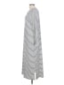Mod Ref Stripes White Gray Casual Dress Size L - photo 5