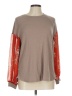 Crepas Brown Long Sleeve T-Shirt Size L - photo 1