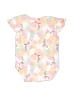 Little Beginnings Tropical White Short Sleeve Onesie Size 0-3 mo - photo 2