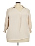 Unbranded Ivory 3/4 Sleeve Blouse Size 3X - photo 1