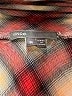 Vince. 100% Cotton Plaid Red 3/4 Sleeve Button-Down Shirt Size M - photo 7