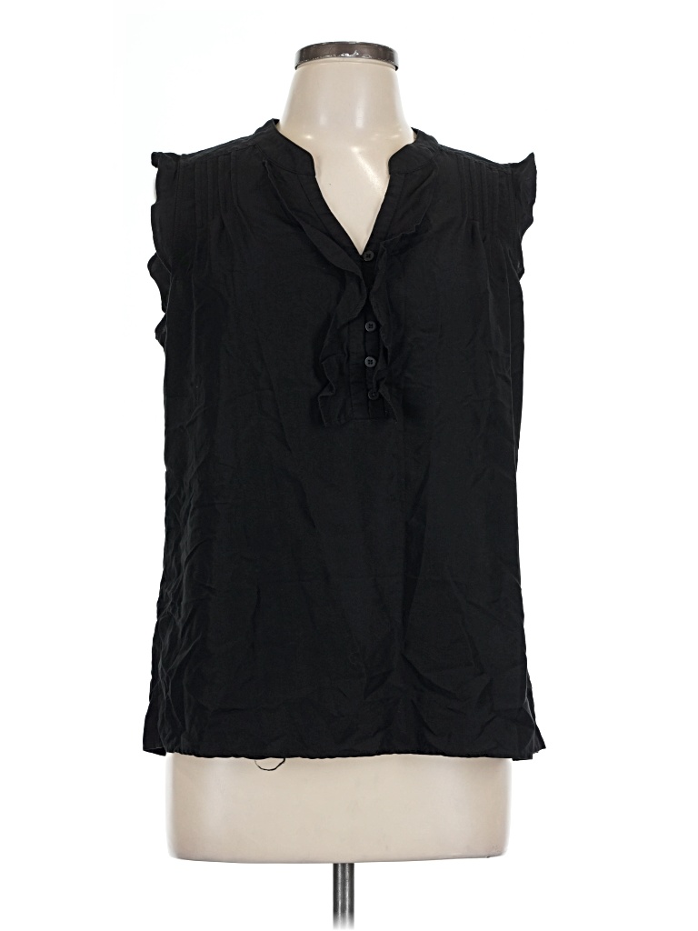 Pre-owned Gap Outlet Sleeveless Blouse In Black
