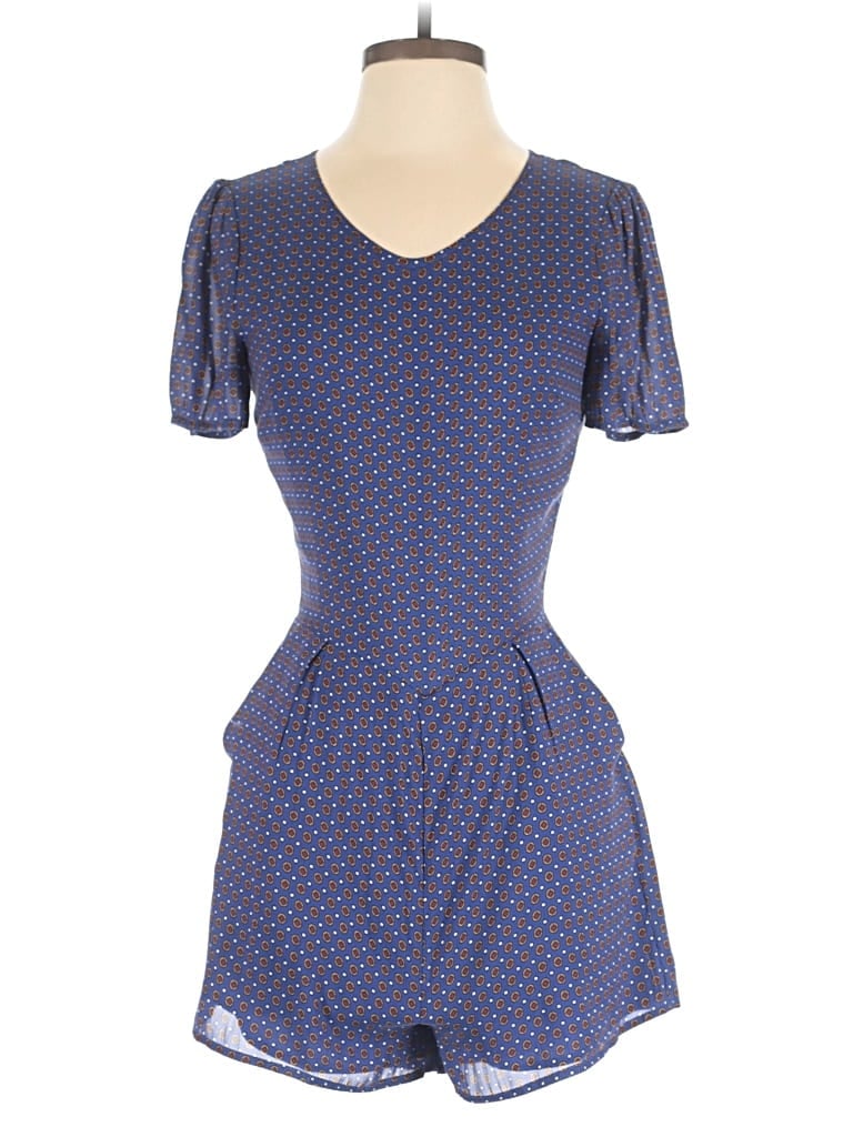 Click to view more detailed imagery on our partner's website Pre-owned Forever 21 Romper In Blue