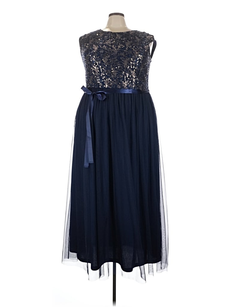 Pre-owned Candalite Cocktail Dress In Blue