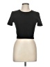 Zara Black Short Sleeve Turtleneck Size M - photo 1