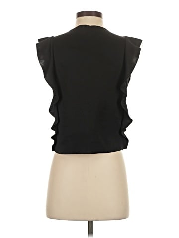 Red Saks Fifth Avenue Sleeveless Blouse (view 2)