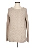Sonoma Goods for Life Chevron-herringbone Tan Pullover Sweater Size L - photo 1