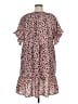 Unbranded 100% Polyester Animal Print Pink Casual Dress Size XL - photo 2