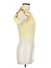 Zara Yellow Short Sleeve Top Size M - photo 4