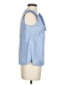 J.Crew Blue Sleeveless Blouse Size 0 - photo 4