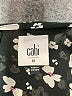 CAbi 100% Polyester Floral Black Long Sleeve Blouse Size M - photo 7