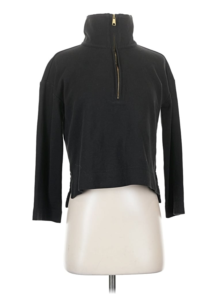 Pre-owned Free Assembly Turtleneck Sweater In Black