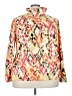 Laura Ashley Print Gold Jacket Size 3X - photo 1