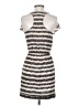 Greylin 100% Polyester Stripes Gray Casual Dress Size S - photo 2