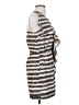 Greylin 100% Polyester Stripes Gray Casual Dress Size S - photo 4