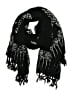 Unbranded 100% Rayon Black Scarf One size - photo 1