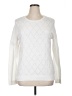 Elle White Pullover Sweater Size XL - photo 1