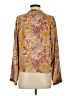 Tiny 100% Rayon Floral Gold Jacket Size S - photo 2