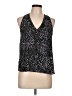 Three Eighty Two Black Sleeveless Blouse Size L - photo 1