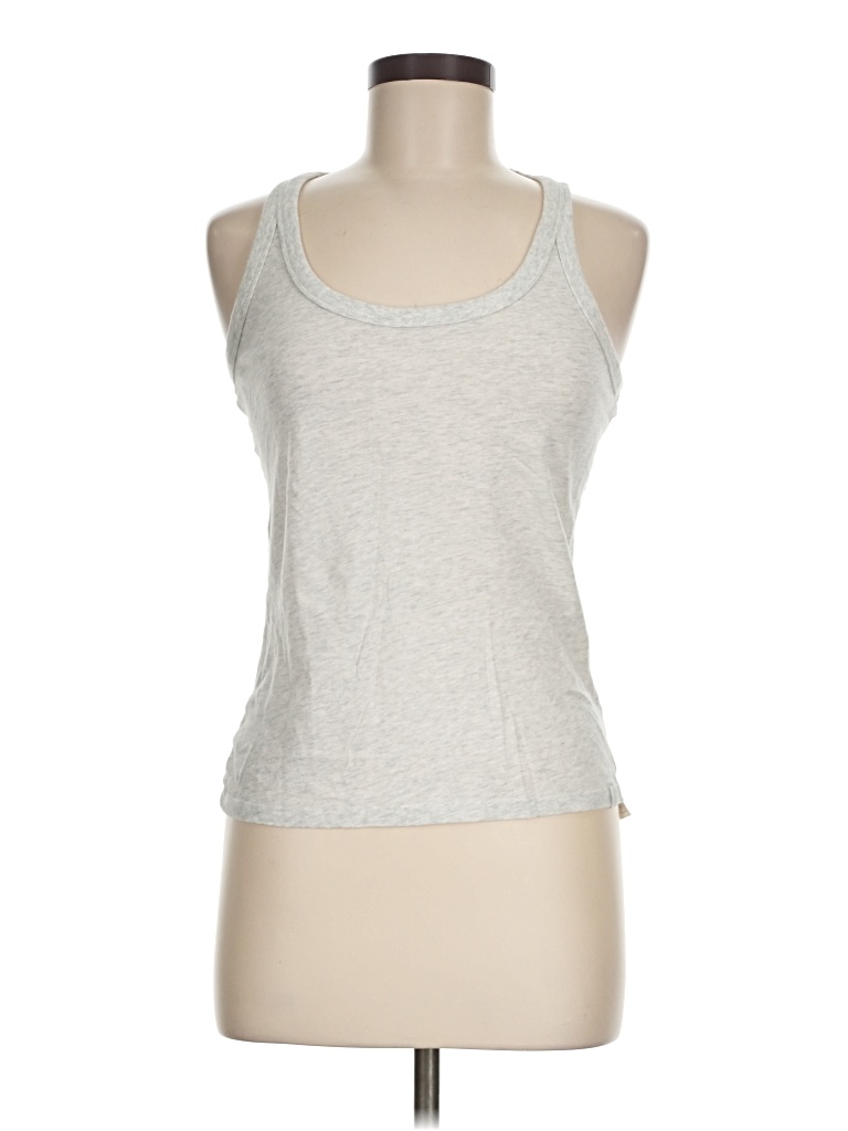Pre-owned Fabletics Tank Top Silver Halter Neckline Tops