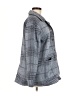 J.Jill 100% Polyester Plaid Gray Coat Size M - photo 4