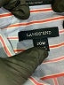 Lands' End 100% Baumwolle Stripes Blue Long Sleeve Button-Down Shirt Size 20W - photo 9