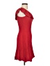 Zara Red Cocktail Dress Size S - photo 4