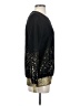 Coco + Carmen Metallic Black Pullover Sweater Size S - photo 4