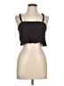 Etiquette 100% Polyester Black Sleeveless Top Size M - photo 1