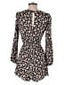 American Eagle Outfitters 100% Viscose Hearts Black Romper Size S - photo 2