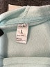 Just Be... 100% Polyester Teal Pullover Hoodie Size L - photo 7